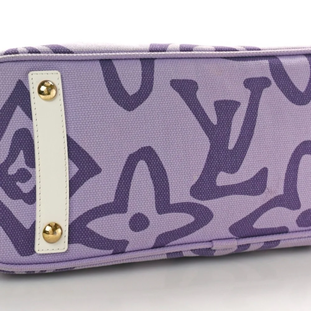 💜LOUIS VUITTON CABAS TAHITIENNE PM LILAC - LIMITED EDITION💜 - Picture 3 of 11